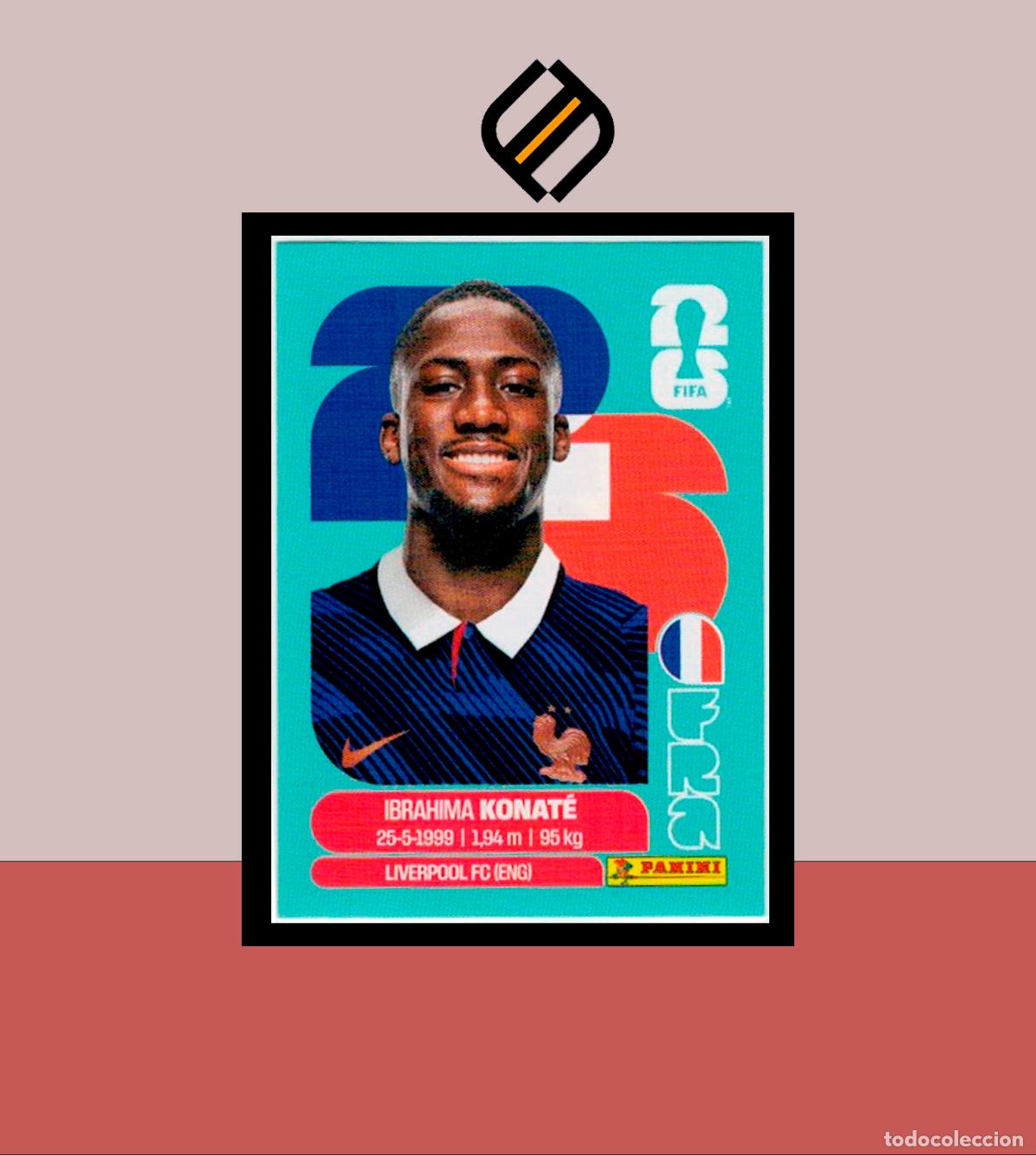 Football Stickers: PANINI FIFA CLUB WORLD CUP 2026 26 FRA 6 IBRAHIMA KONAT&Eacute; FRANCIA STICKER MUNDIAL MEX CAN USA LIGA