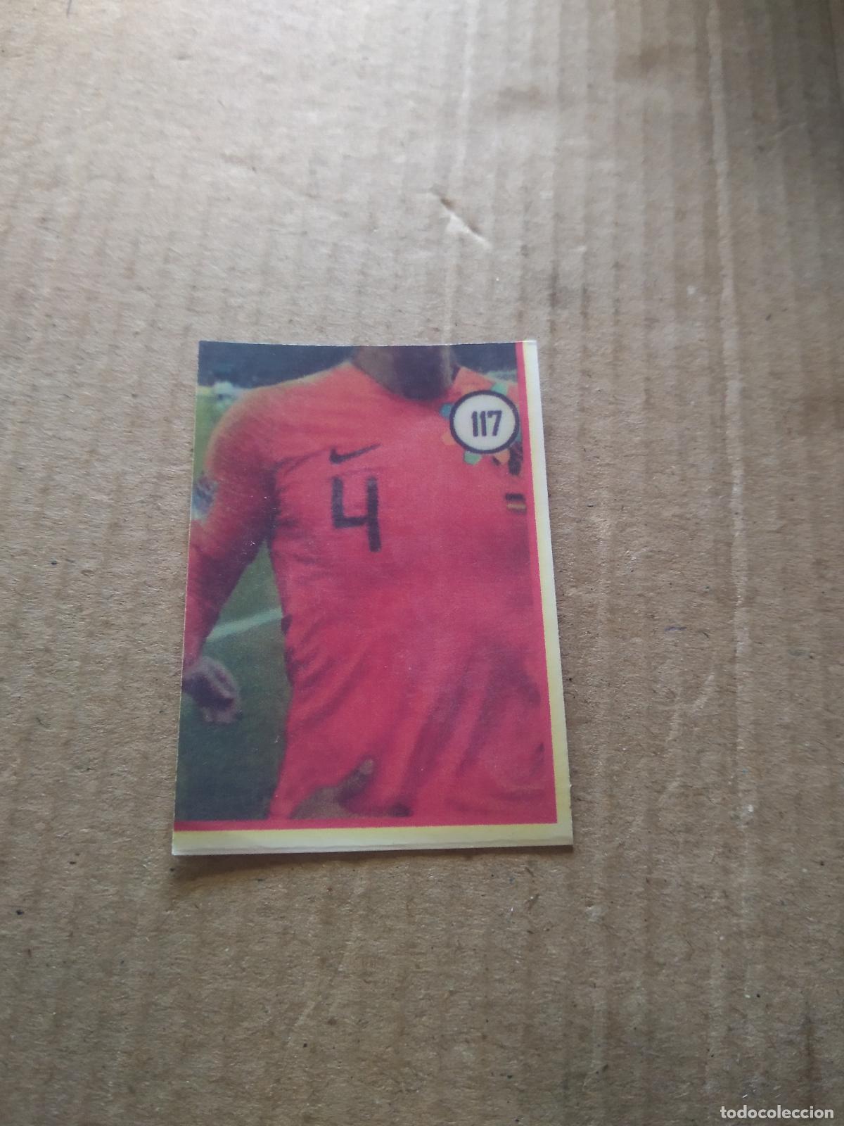 Football Stickers: 117 VAN DIJK EQUIPO HOLANDA PAISES BAJOS CROMO FUTBOL MUNDIAL 2022 WORLD CUP EDITADO EN BRASIL