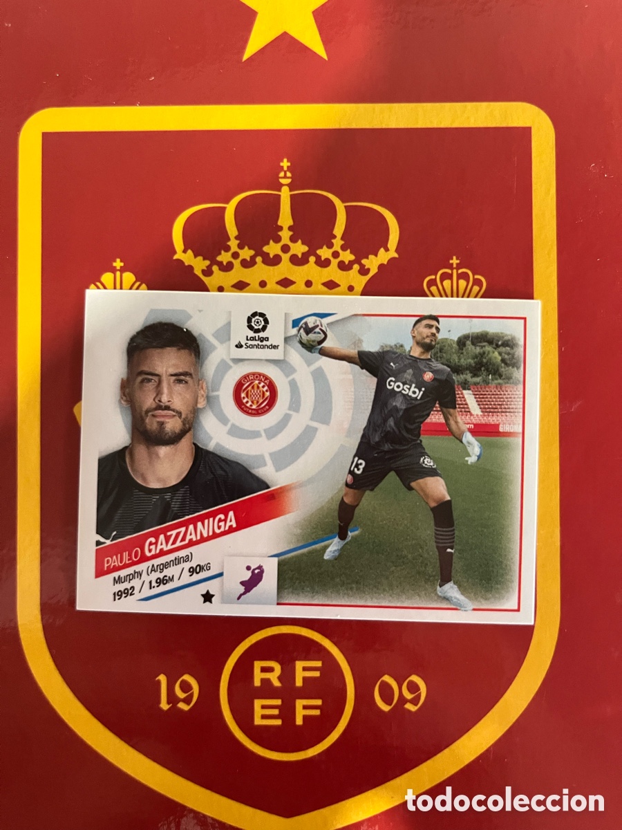 Football Stickers: 4 BIS GAZZANIGA COLOCA LIGA ESTE EDICIONES ESTE 2022 2023 22 23 GIRONA