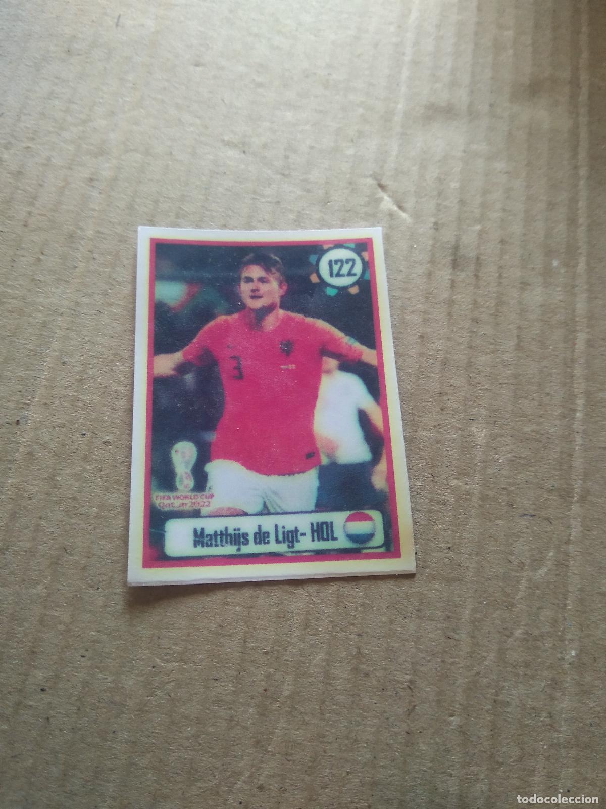 Football Stickers: 122 DE LIGT HOLANDA PAISES BAJOS CROMO FUTBOL MUNDIAL 2022 WORLD CUP EDITADO EN BRASIL