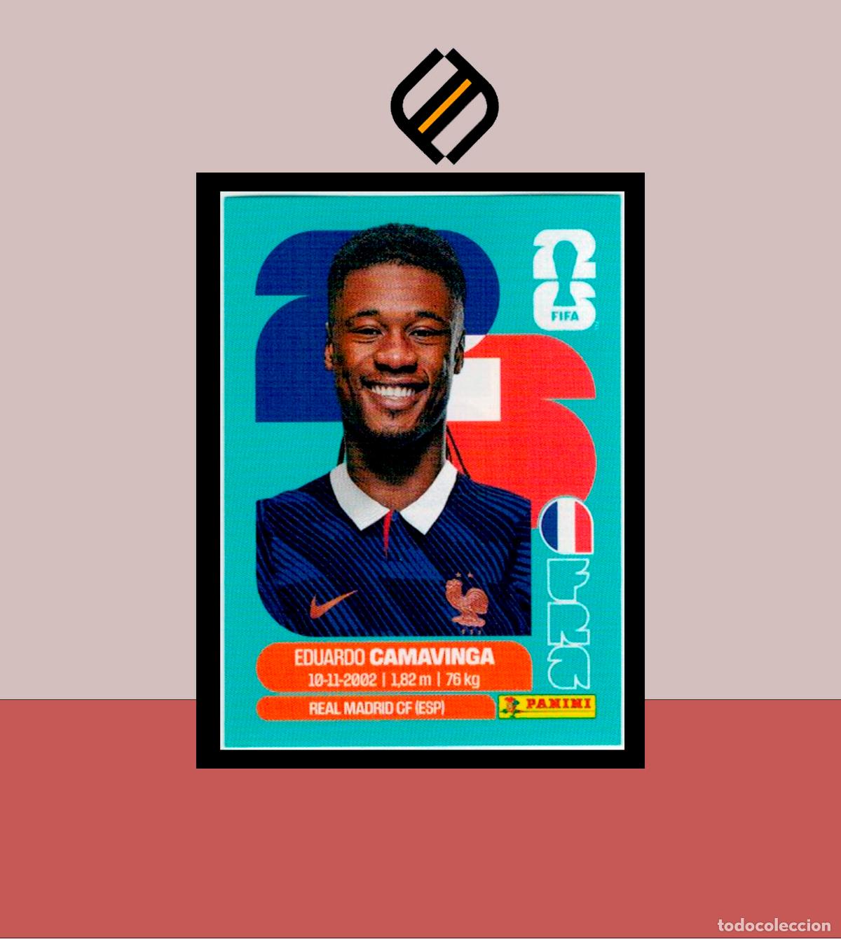 Football Stickers: PANINI FIFA CLUB WORLD CUP 2026 26 FRA 10 EDUARDO CAMAVINGA FRANCIA STICKER MUNDIAL MEX CAN USA LIGA