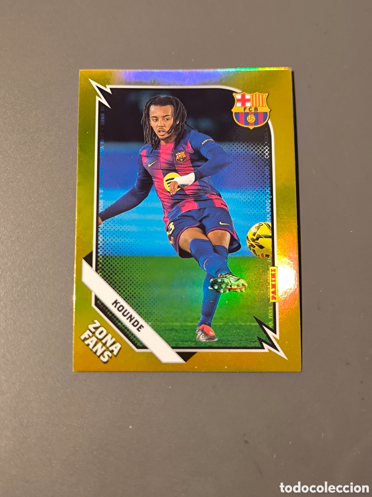 Football Stickers: KOUNDE Kromix Zona Fans FC Barcelona Panini Club 2026