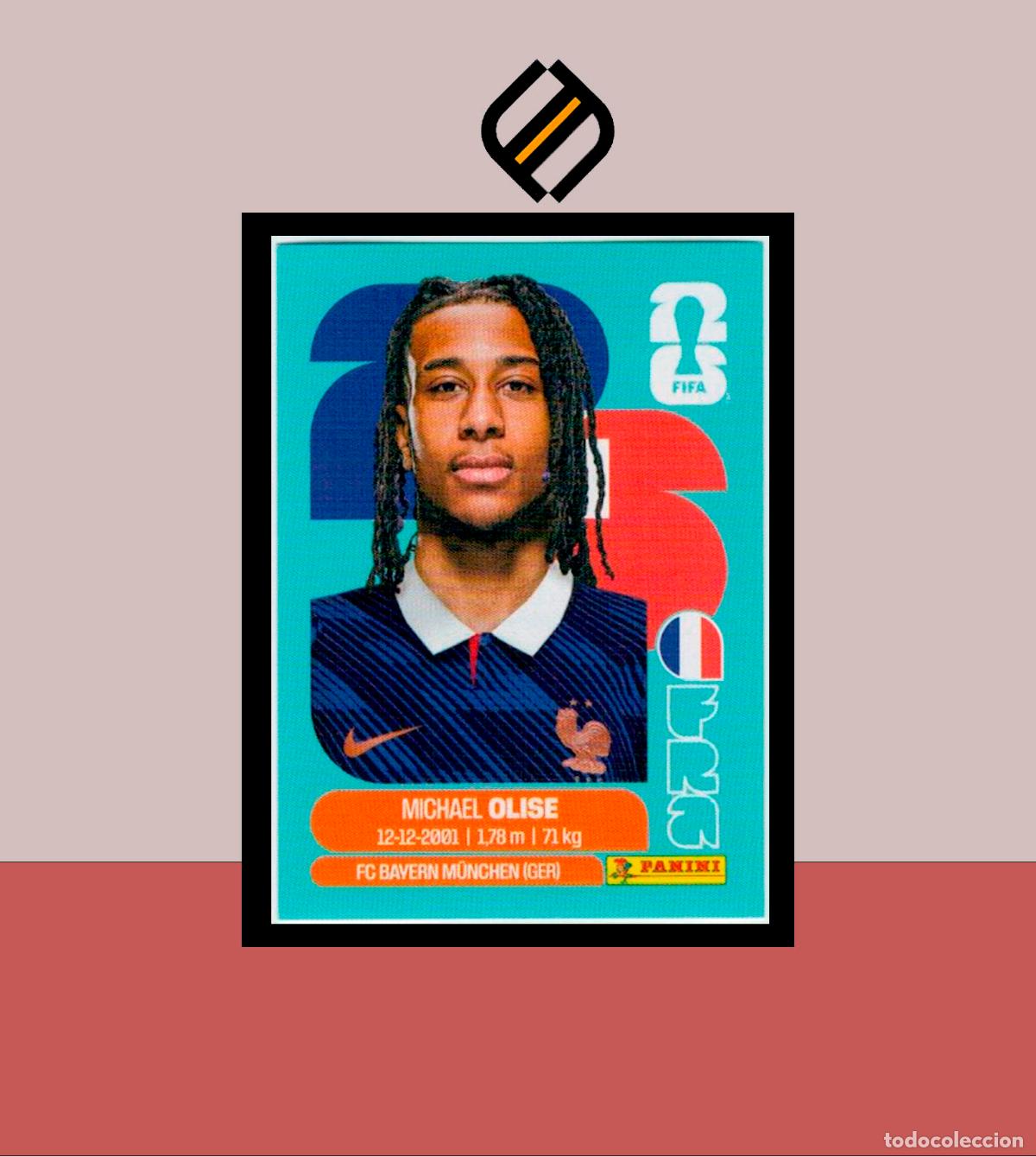 Football Stickers: PANINI FIFA CLUB WORLD CUP 2026 26 FRA 14 MICHAEL OLISE FRANCIA STICKER MUNDIAL MEX CAN USA LIGA