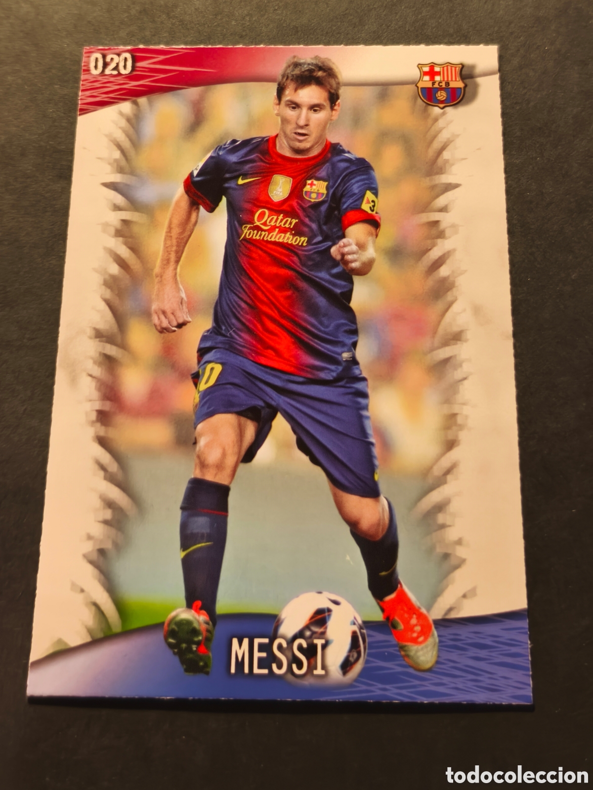 Cartes &agrave; collectionner de Football: 20 MESSI FC BARCELONA MUNDICROMO FICHAS LIGA 2014