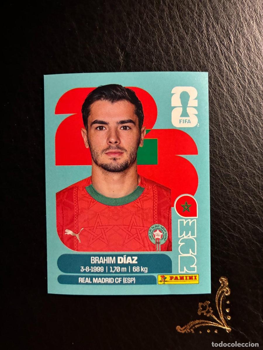Cromos de Futebol: MAR 19 BRAHIM D&Iacute;AZ MAR 19 MARRUECOS FIFA WORLD CUP MUNDIAL 2026 26 PANINI