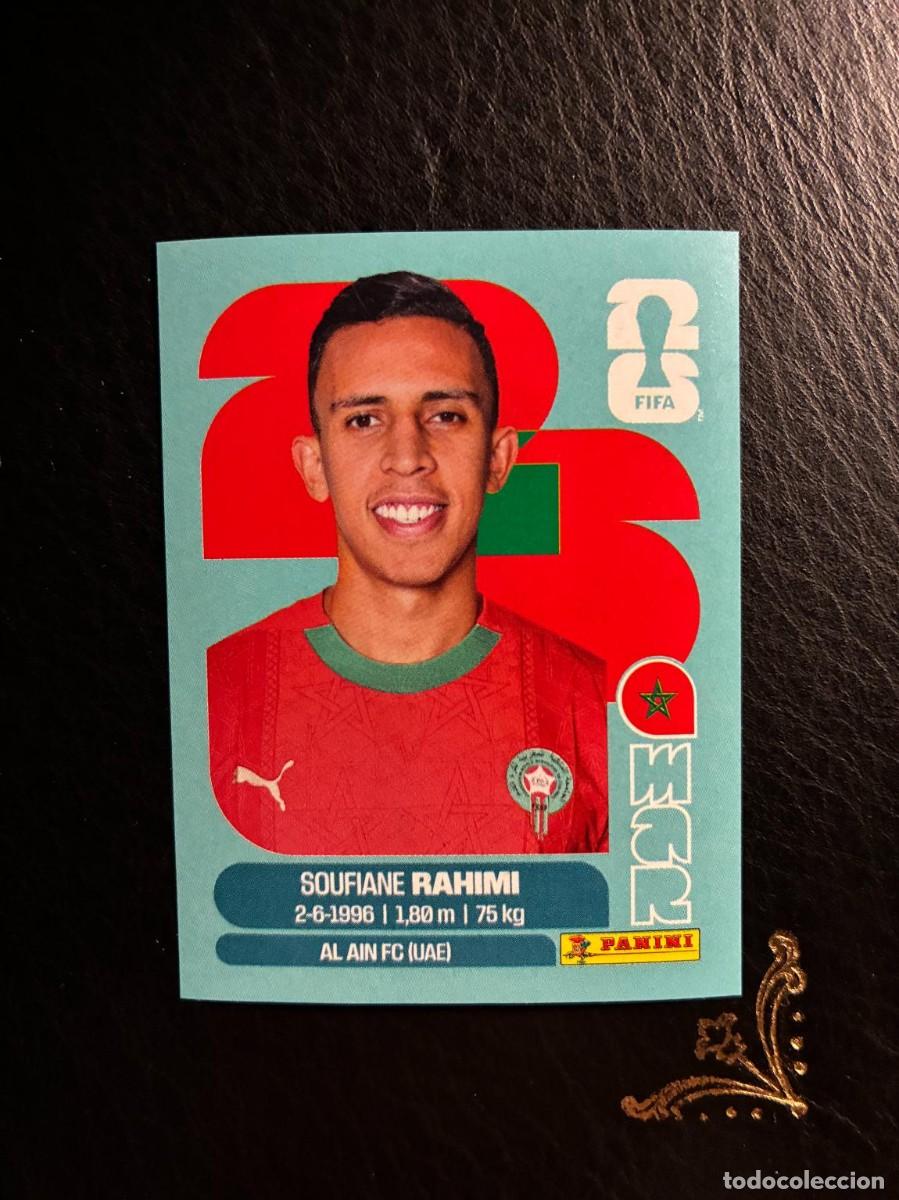 Cromos de f&uacute;tbol: MAR 18 SOUFIANE RAHIMI MAR18 MARRUECOS FIFA WORLD CUP MUNDIAL 2026 26 PANINI