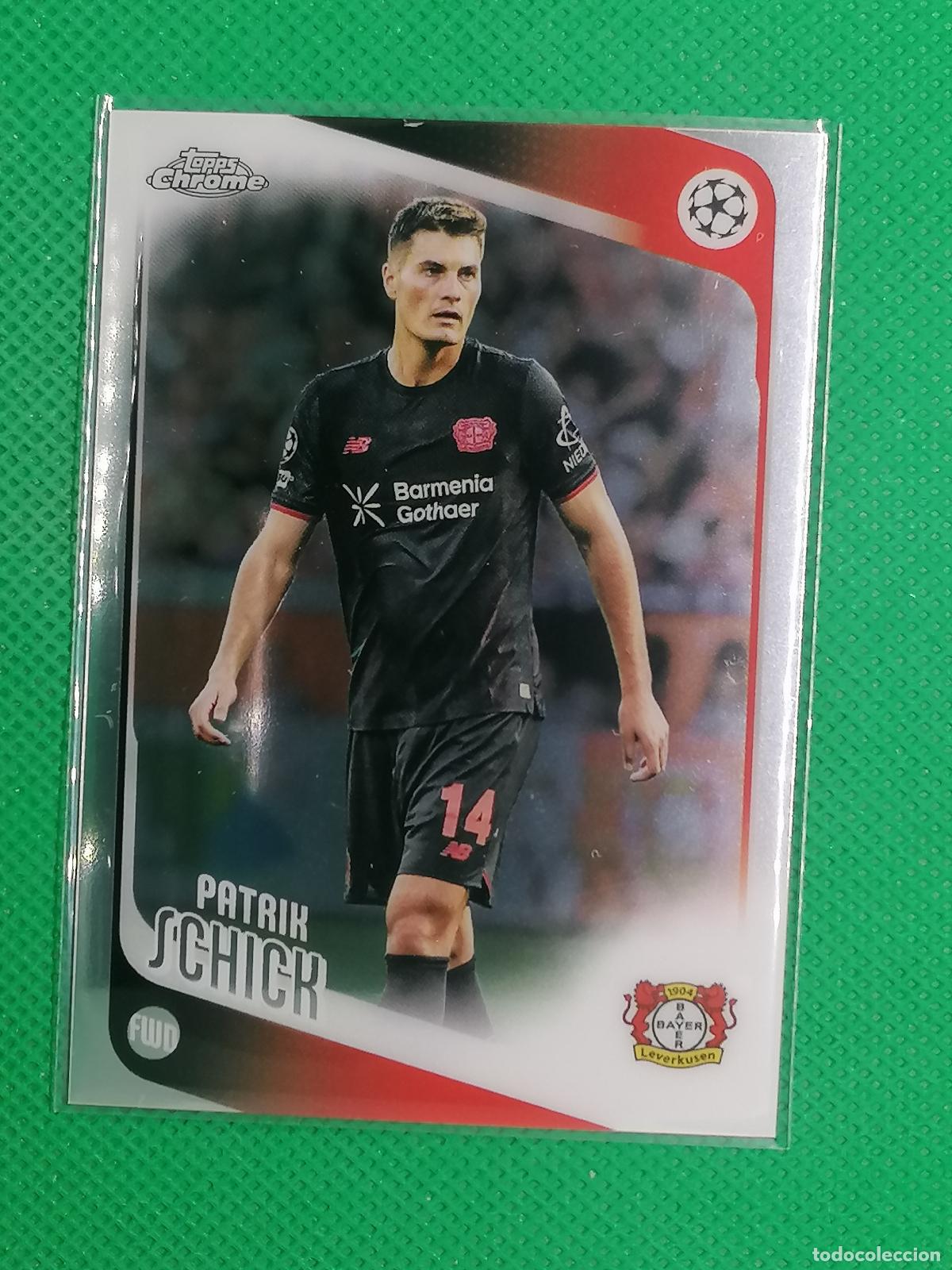 Cromos de f&uacute;tbol: 153 PATRIK SCHICK BAYER LEVERKUSEN ⚽ TOPPS CHROME UCC 25 26 2025 2026 ⚽