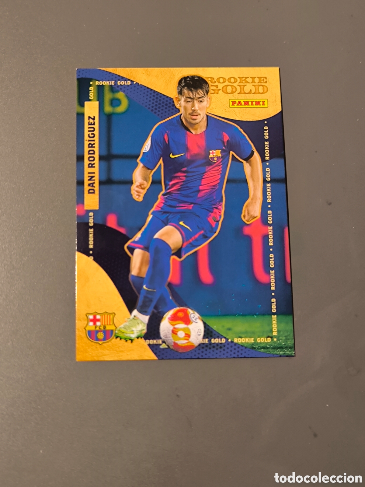 Fu&szlig;ball-Sticker: DANI RODR&Iacute;GUEZ Rookie Gold FC Barcelona Panini Club 2026