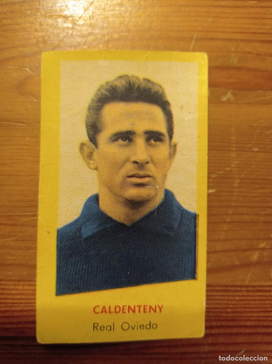 Fu&szlig;ball-Sticker: Caldenteny Oviedo - Colecci&oacute;n &rdquo;Campeones&rdquo; de Bruguera 1960 1961 60 61