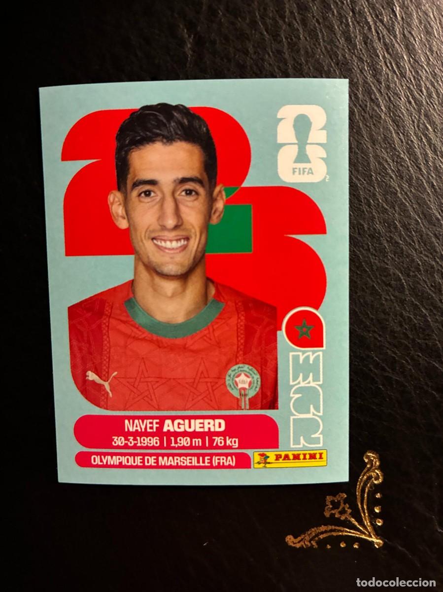 Fu&szlig;ball-Sticker: MAR 6 NAYEF AGUERD MAR6 MARRUECOS FIFA WORLD CUP MUNDIAL 2026 26 PANINI