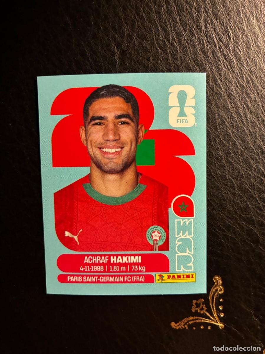 Fu&szlig;ball-Sticker: MAR 4 ACHRAF HAKIMI MAR4 MARRUECOS FIFA WORLD CUP MUNDIAL 2026 26 PANINI
