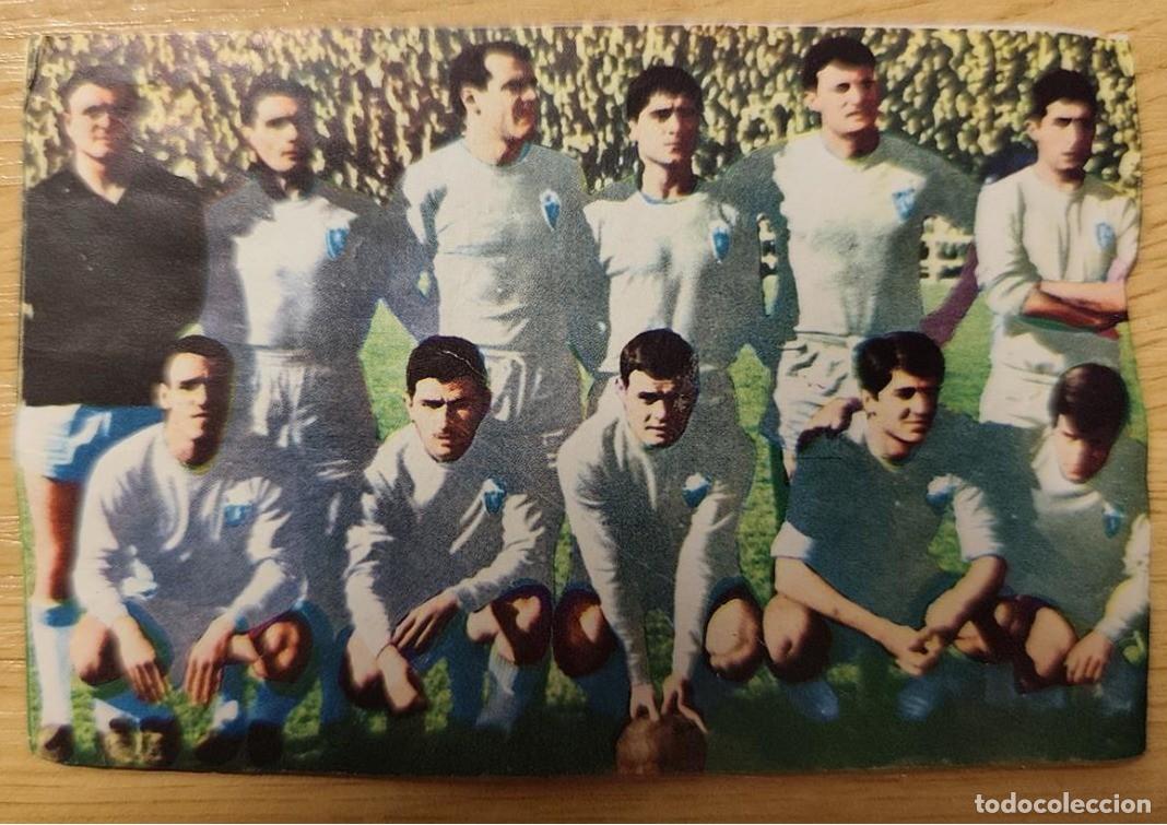 Fu&szlig;ball-Sticker: REAL ZARAGOZA CROMO FUTBOL DOBLE 141-142 CAMPEON COPA ALBUM CAMPEONES DE ESPA&Ntilde;A 1964-65 CROSAL