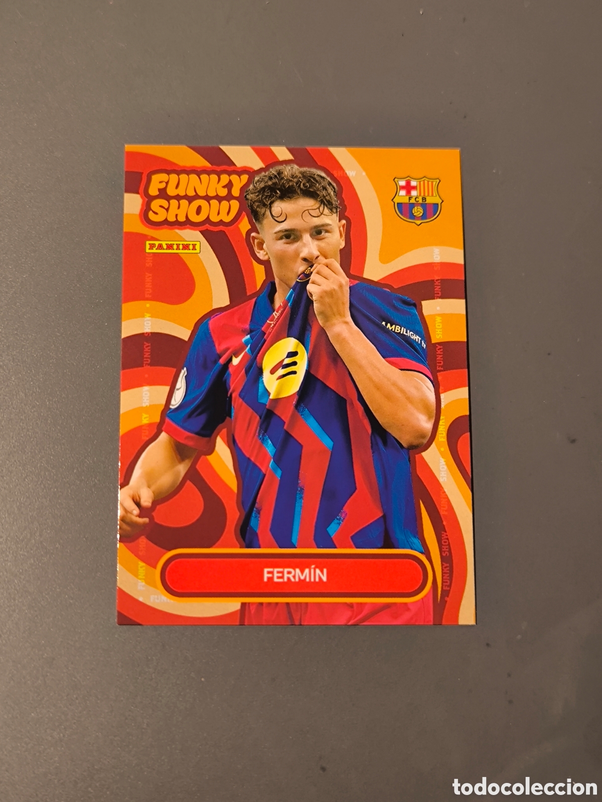 Fu&szlig;ball-Sticker: FERM&Iacute;N Funky Show FC Barcelona Panini Club 2026