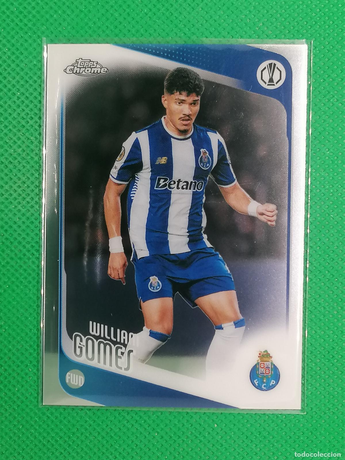 Fu&szlig;ball-Sticker: 50 WILLIAMS GOMES PORTO ⚽ TOPPS CHROME UCC 25 26 2025 2026 ⚽