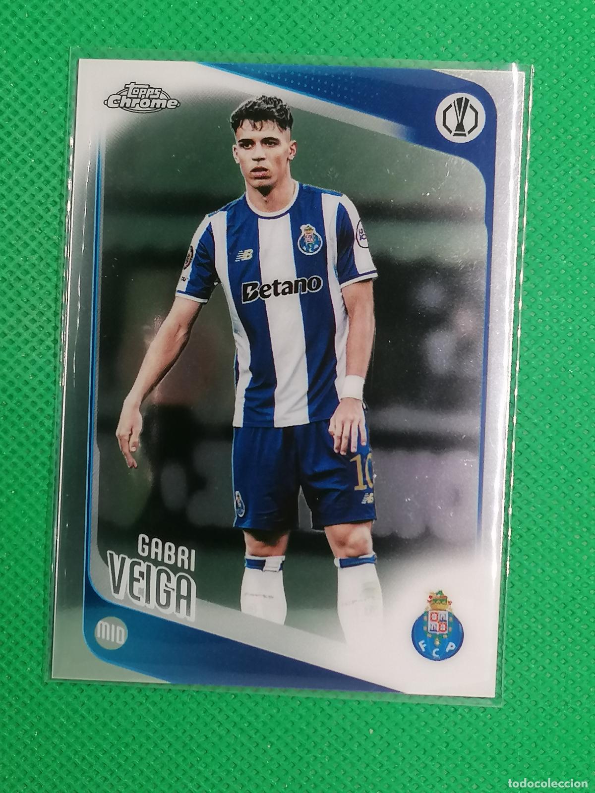 Fu&szlig;ball-Sticker: 87 GABRI VEIGA PORTO ⚽ TOPPS CHROME UCC 25 26 2025 2026 ⚽