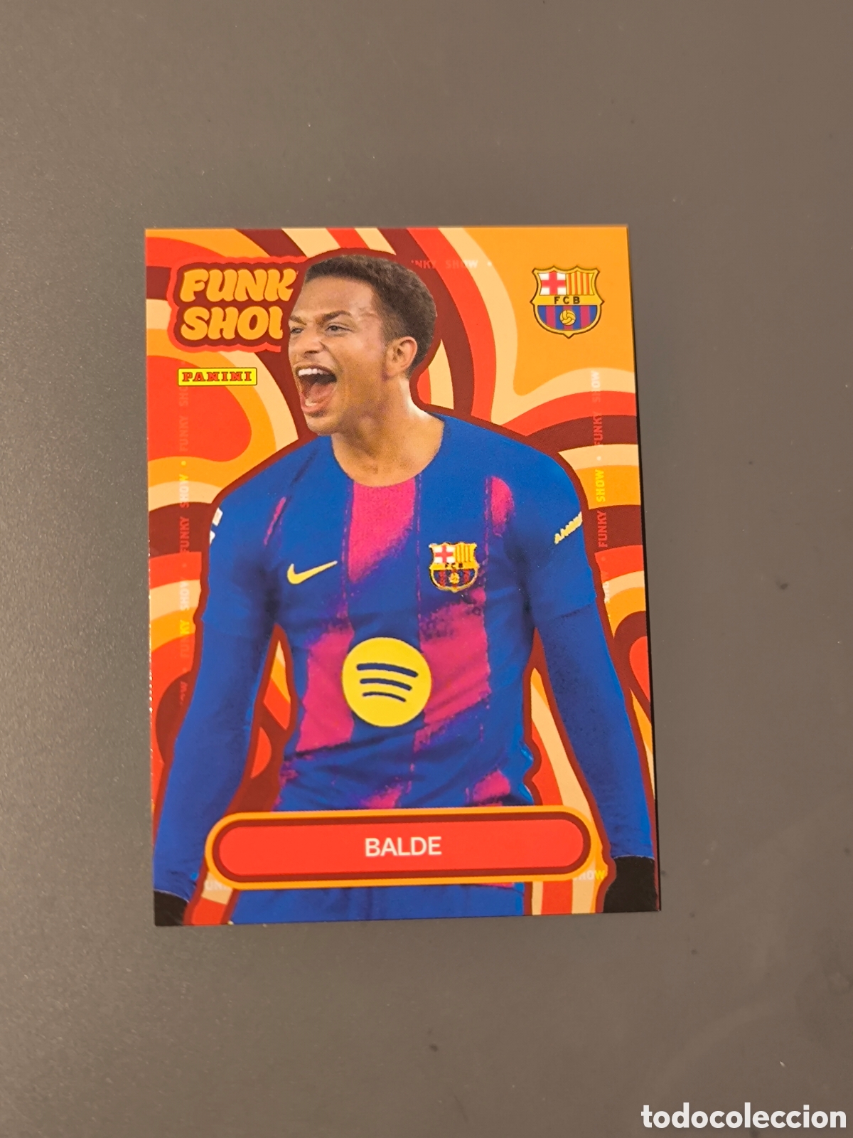 Fu&szlig;ball-Sticker: BALDE Funky Show FC Barcelona Panini Club 2026