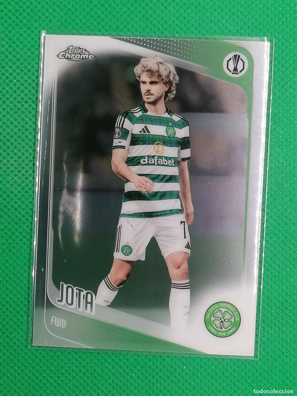 Football Stickers: 30 JOTA CELTIC ⚽ TOPPS CHROME UCC 25 26 2025 2026 ⚽