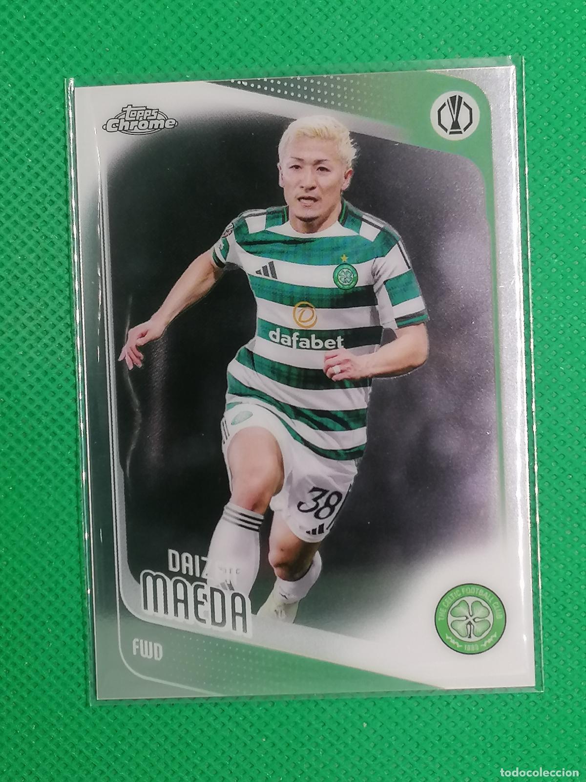 Fu&szlig;ball-Sticker: 98 DAIZEN MAEDA CELTIC ⚽ TOPPS CHROME UCC 25 26 2025 2026 ⚽