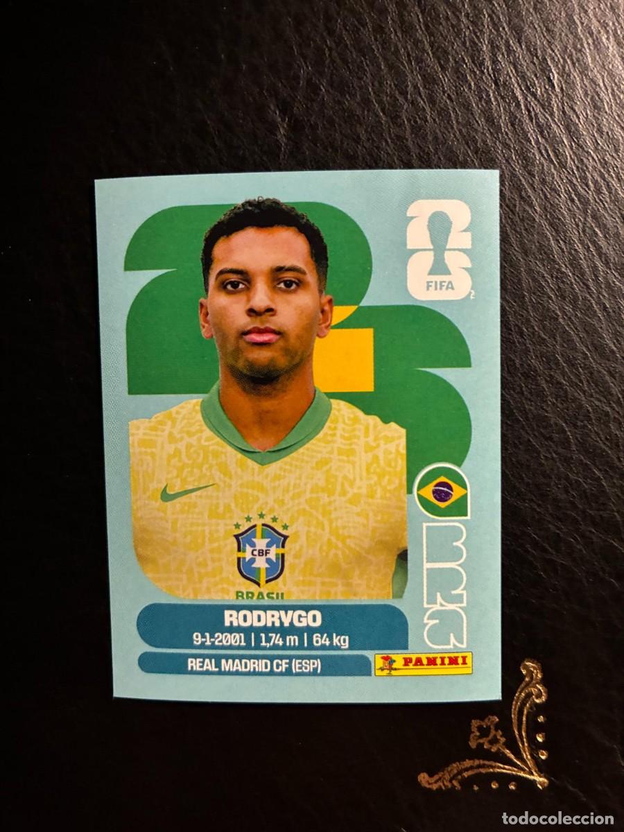 Fu&szlig;ball-Sticker: BRA 15 RODRYGO BRA15 BRASIL FIFA WORLD CUP MUNDIAL 2026 26 PANINI