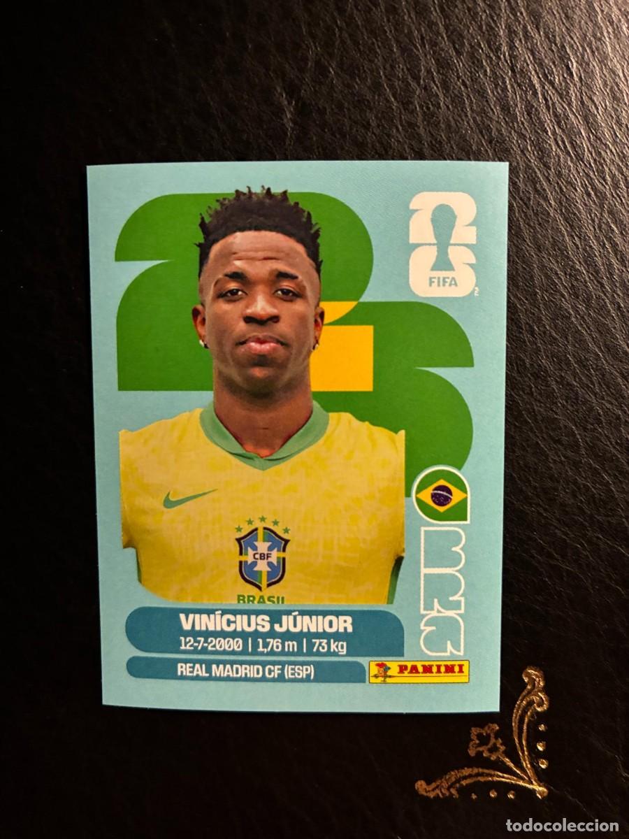 Fu&szlig;ball-Sticker: BRA 14 VINICIUS JUNIOR BRA14 BRASIL FIFA WORLD CUP MUNDIAL 2026 26 PANINI