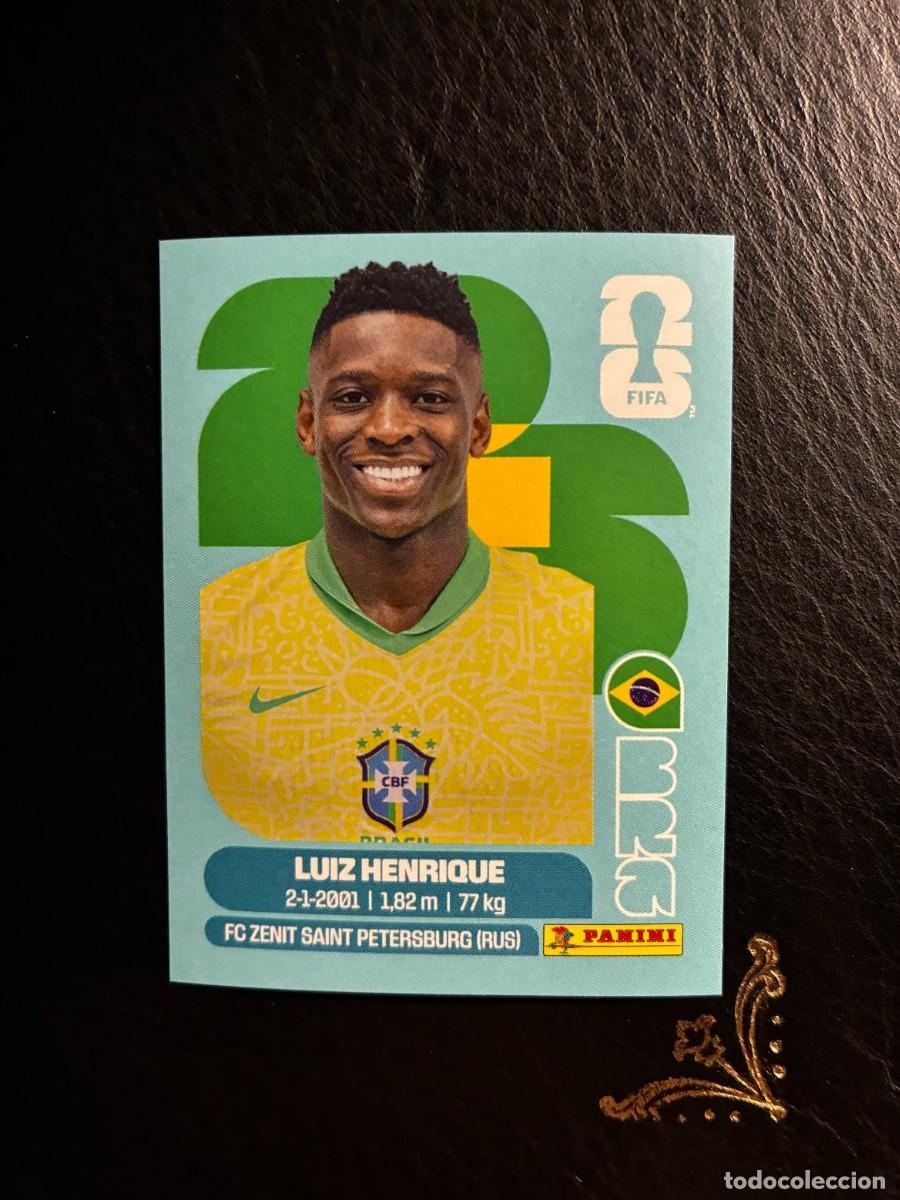 Fu&szlig;ball-Sticker: BRA 12 LUIZ HENRIQUE BRA12 BRASIL FIFA WORLD CUP MUNDIAL 2026 26 PANINI