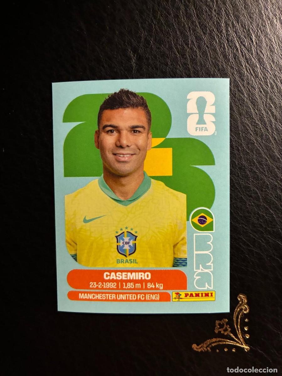 Fu&szlig;ball-Sticker: BRA 10 CASEMIRO BRA10 BRASIL FIFA WORLD CUP MUNDIAL 2026 26 PANINI