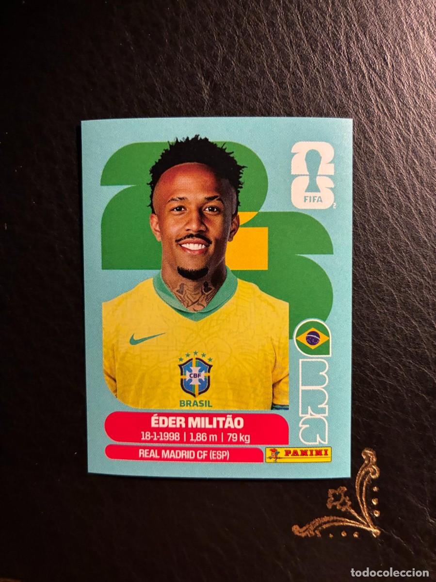 Fu&szlig;ball-Sticker: BRA 5 EDER MILITAO BRA5 BRASIL FIFA WORLD CUP MUNDIAL 2026 26 PANINI