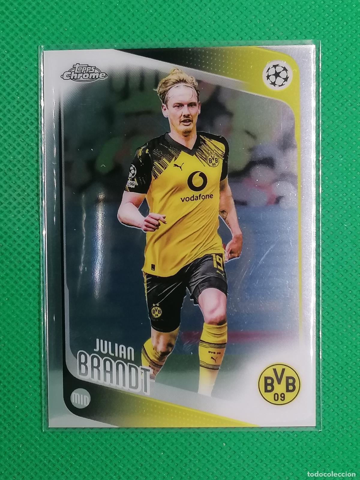 Cromos de f&uacute;tbol: 81 JULIAN BRANDT BORUSSIA DORTMUND ⚽ TOPPS CHROME UCC 25 26 2025 2026 ⚽