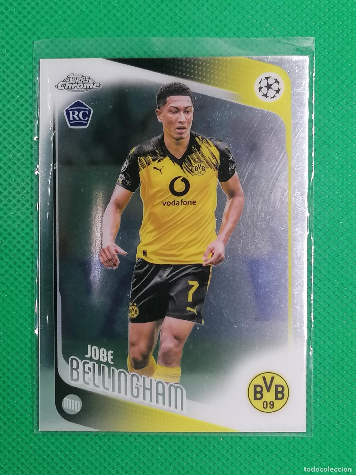 Cromos de f&uacute;tbol: 5 JOBE BELLINGHAM BORUSSIA DORTMUND ROOKIE ⚽ TOPPS CHROME UCC 25 26 2025 2026 ⚽