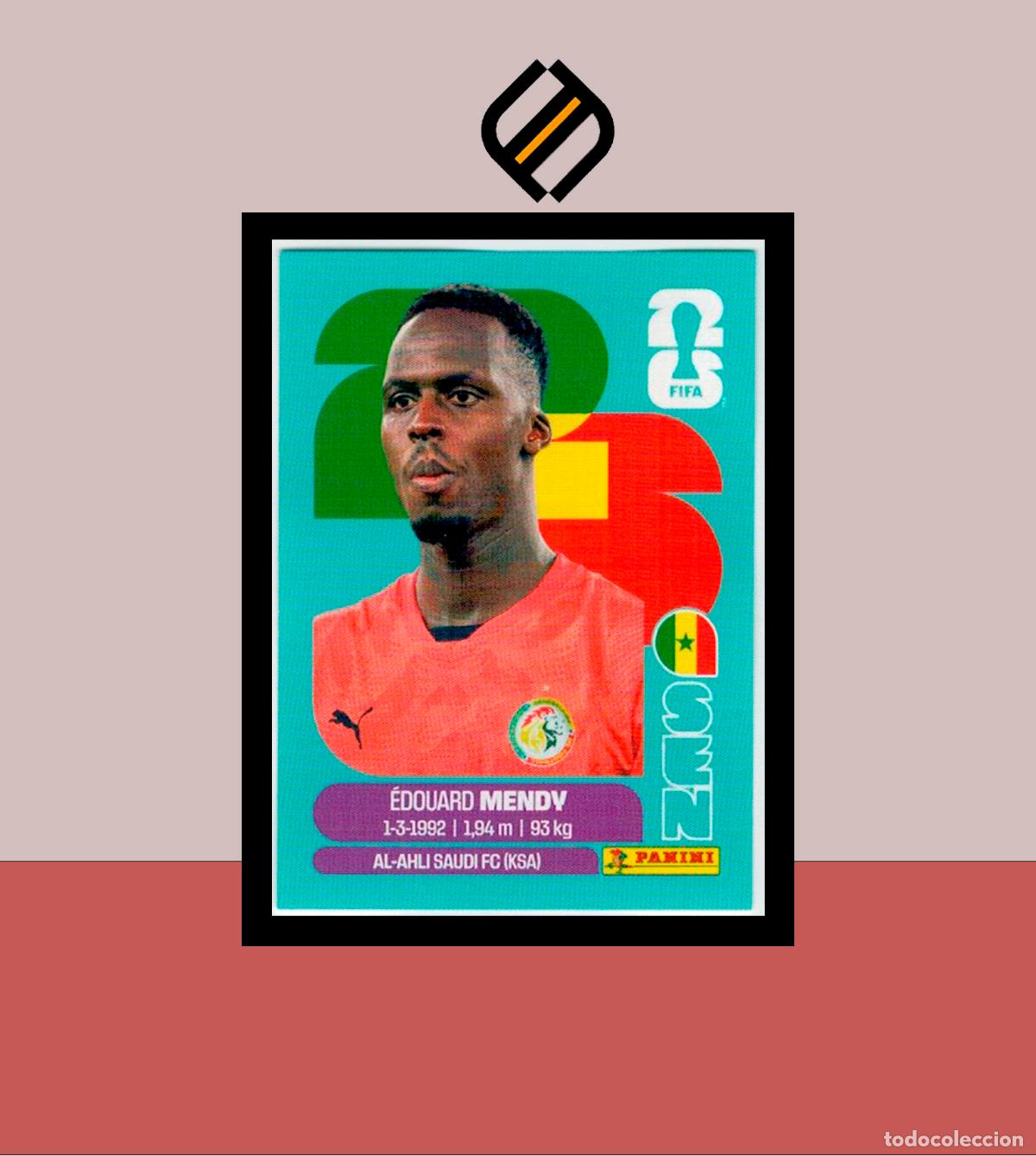 Cromos de f&uacute;tbol: PANINI FIFA CLUB WORLD CUP 2026 26 SEN 2 EDUARDO MENDY SENEGAL STICKER MUNDIAL MEX CAN USA LIGA