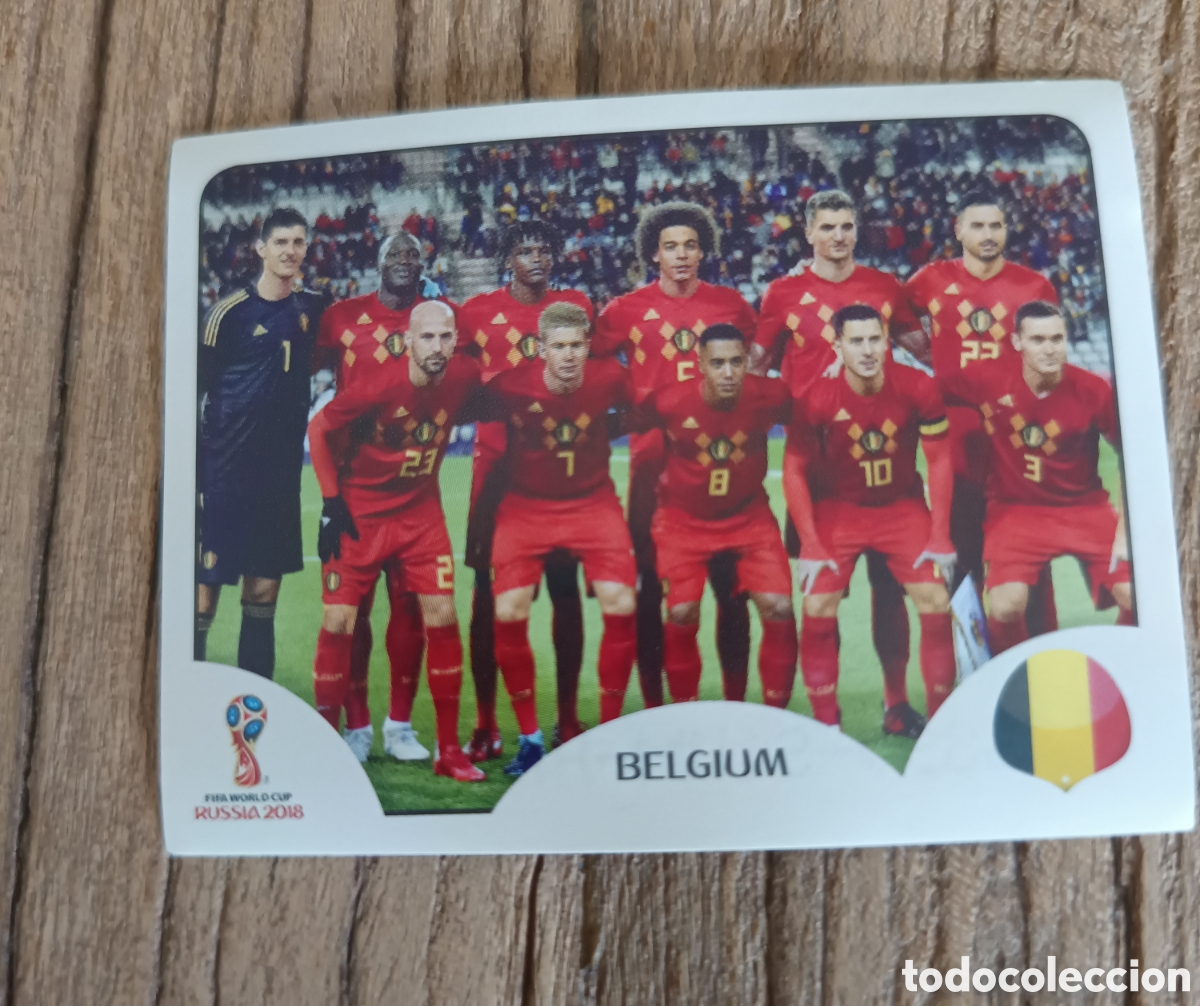 Football Stickers: Cromo sin pegar Panini Mundial 2018 B&eacute;lgica