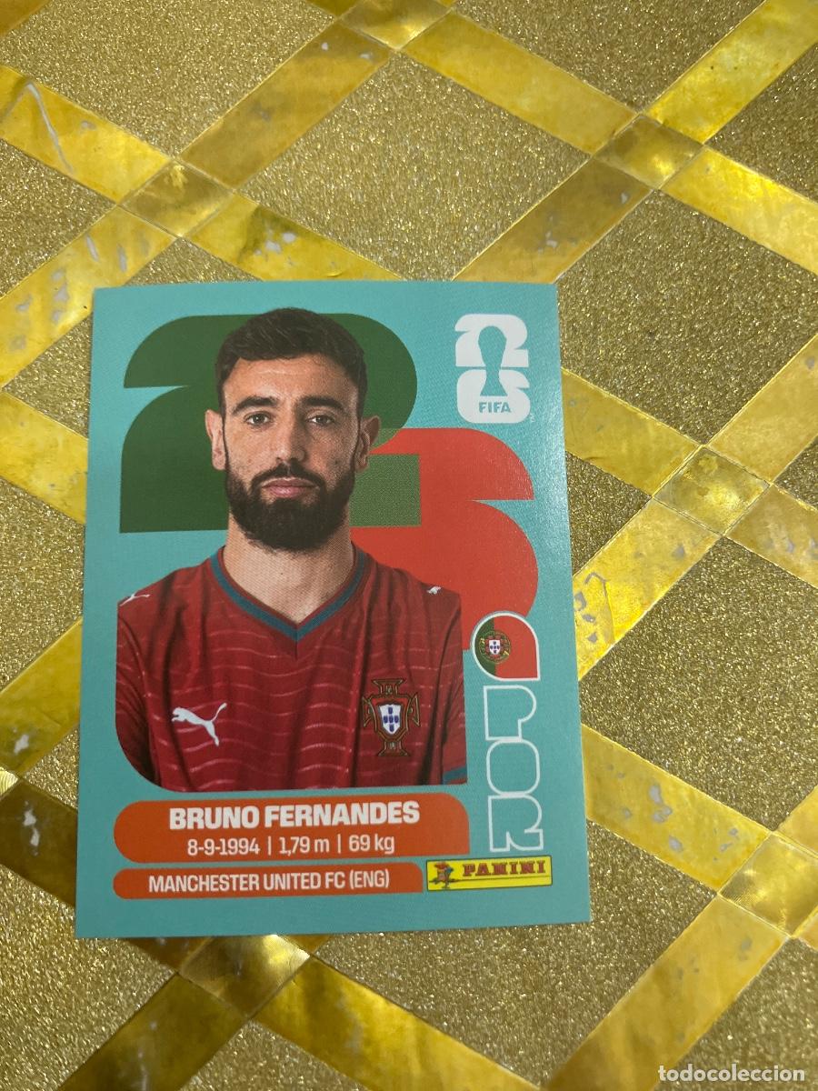 Football Stickers: CROMO DE F&Uacute;TBOL NUMERO POR 10 BRUNO FERNANDES PORTUGAL MUNDIAL 2026 MEXICO-EEUU-CANADA PANINI !