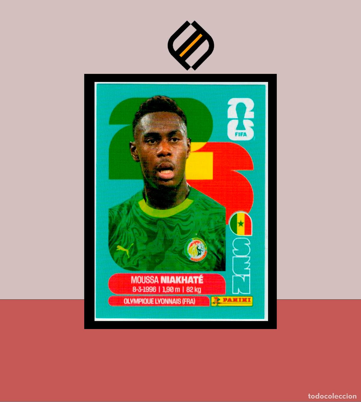 Figurine di Calcio: PANINI FIFA CLUB WORLD CUP 2026 26 SEN 4 MOUSSA NIAKHAT&Eacute; SENEGAL STICKER MUNDIAL MEX CAN USA LIGA