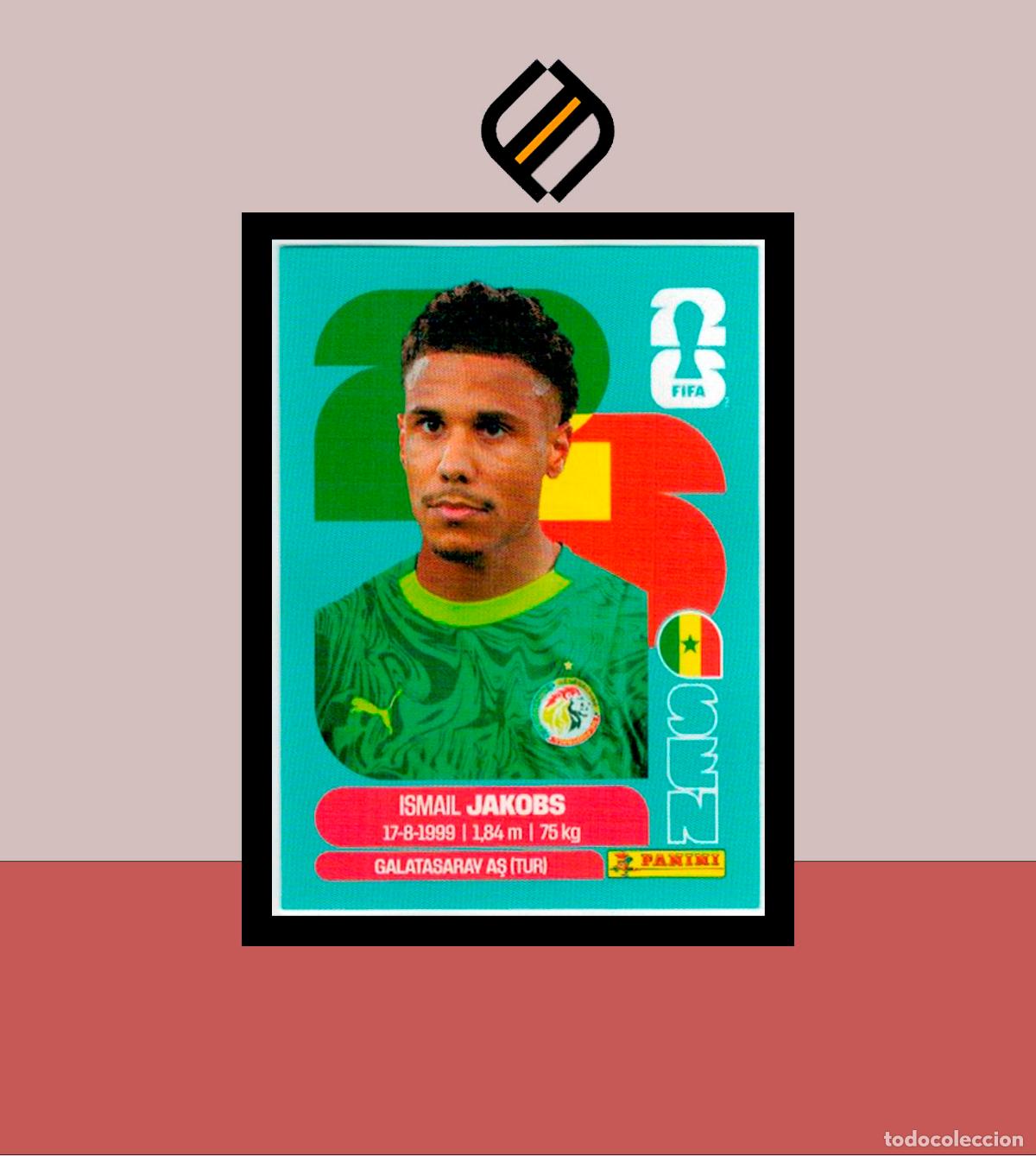 Figurine di Calcio: PANINI FIFA CLUB WORLD CUP 2026 26 SEN 6 ISMAIL JAKOBS SENEGAL STICKER MUNDIAL MEX CAN USA LIGA