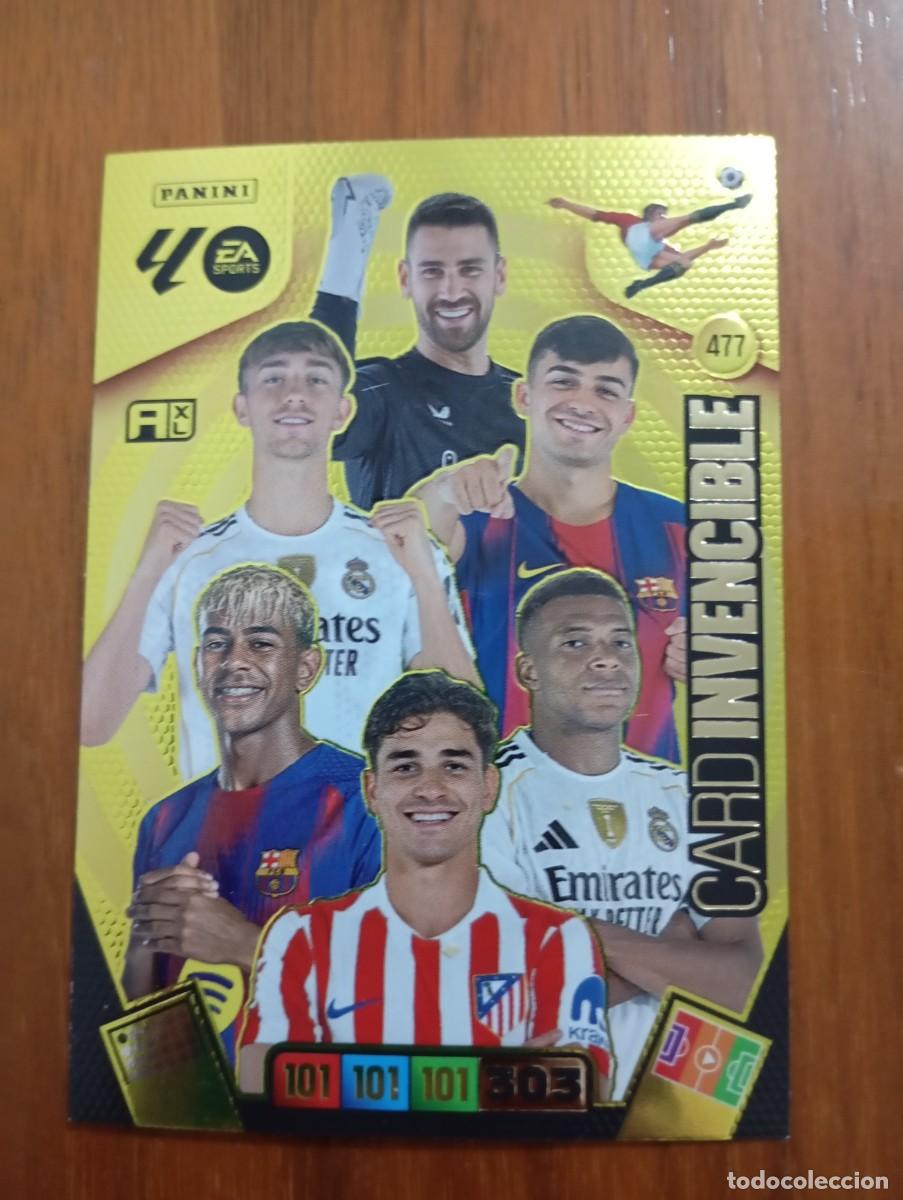 Figurine di Calcio: CROMO. CARD INVENCIBLE 477. Liga 25 2026