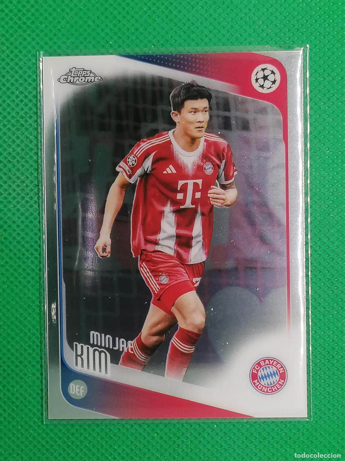 Cromos de f&uacute;tbol: 101 MINJAE KIM BAYERN MUNICH ⚽ TOPPS CHROME UCC 25 26 2025 2026 ⚽