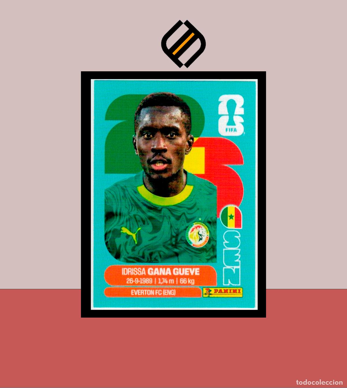 Cromos de f&uacute;tbol: PANINI FIFA CLUB WORLD CUP 2026 26 SEN 9 IDRISSA GANA GUEYE SENEGAL STICKER MUNDIAL MEX CAN USA