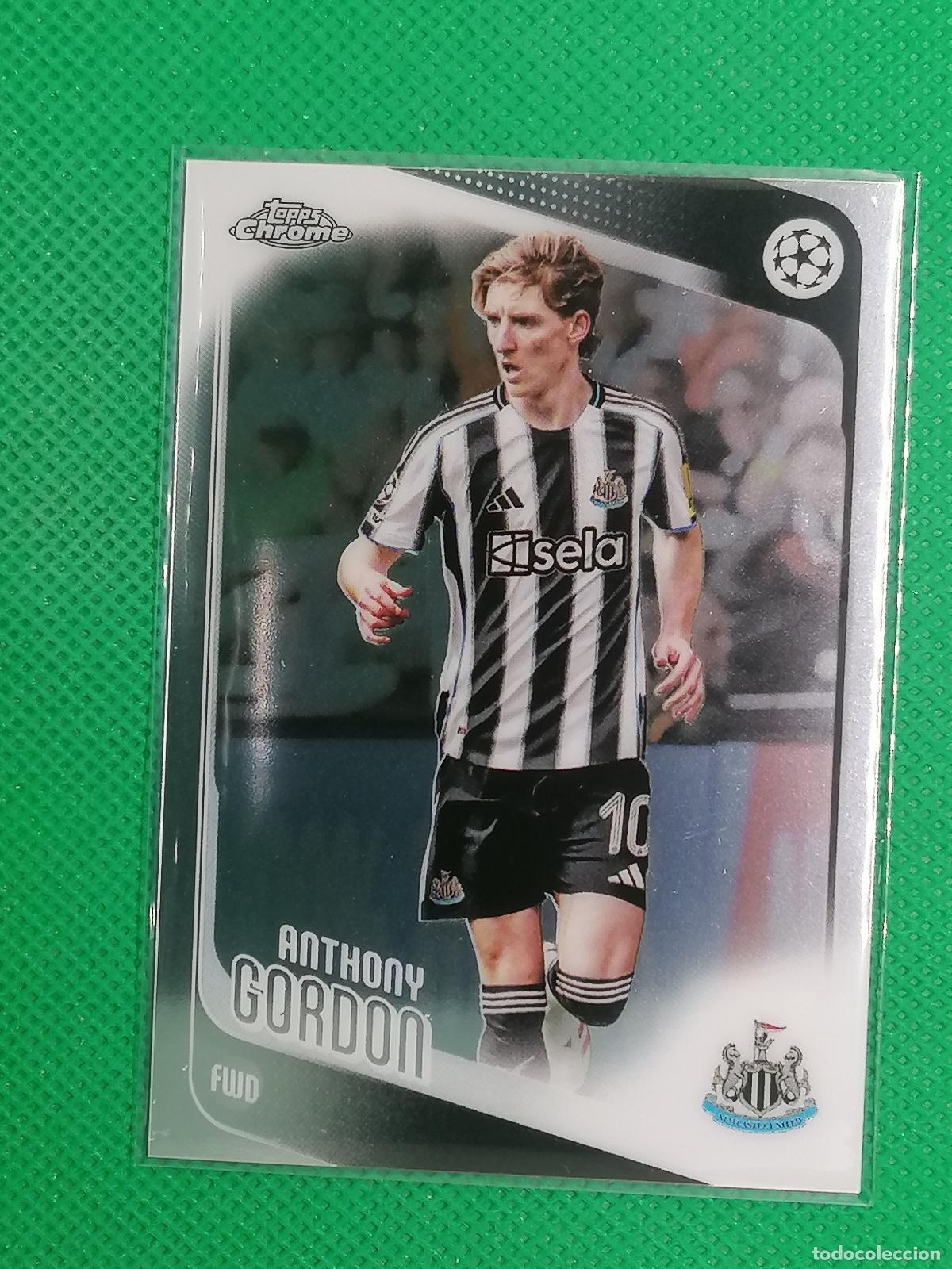 Cromos de f&uacute;tbol: 159 ANTHONY GORDON NEWCASTLE UNITED ⚽ TOPPS CHROME UCC 25 26 2025 2026 ⚽
