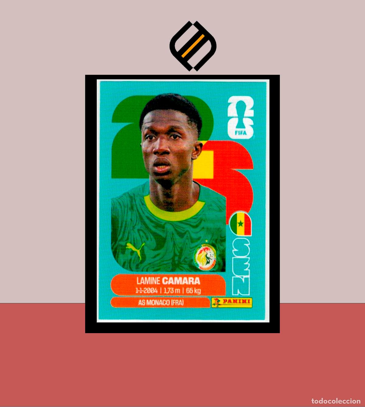 Fu&szlig;ball-Sticker: PANINI FIFA CLUB WORLD CUP 2026 26 SEN 14 LAMINE CAMARA SENEGAL STICKER MUNDIAL MEX CAN USA LIGA