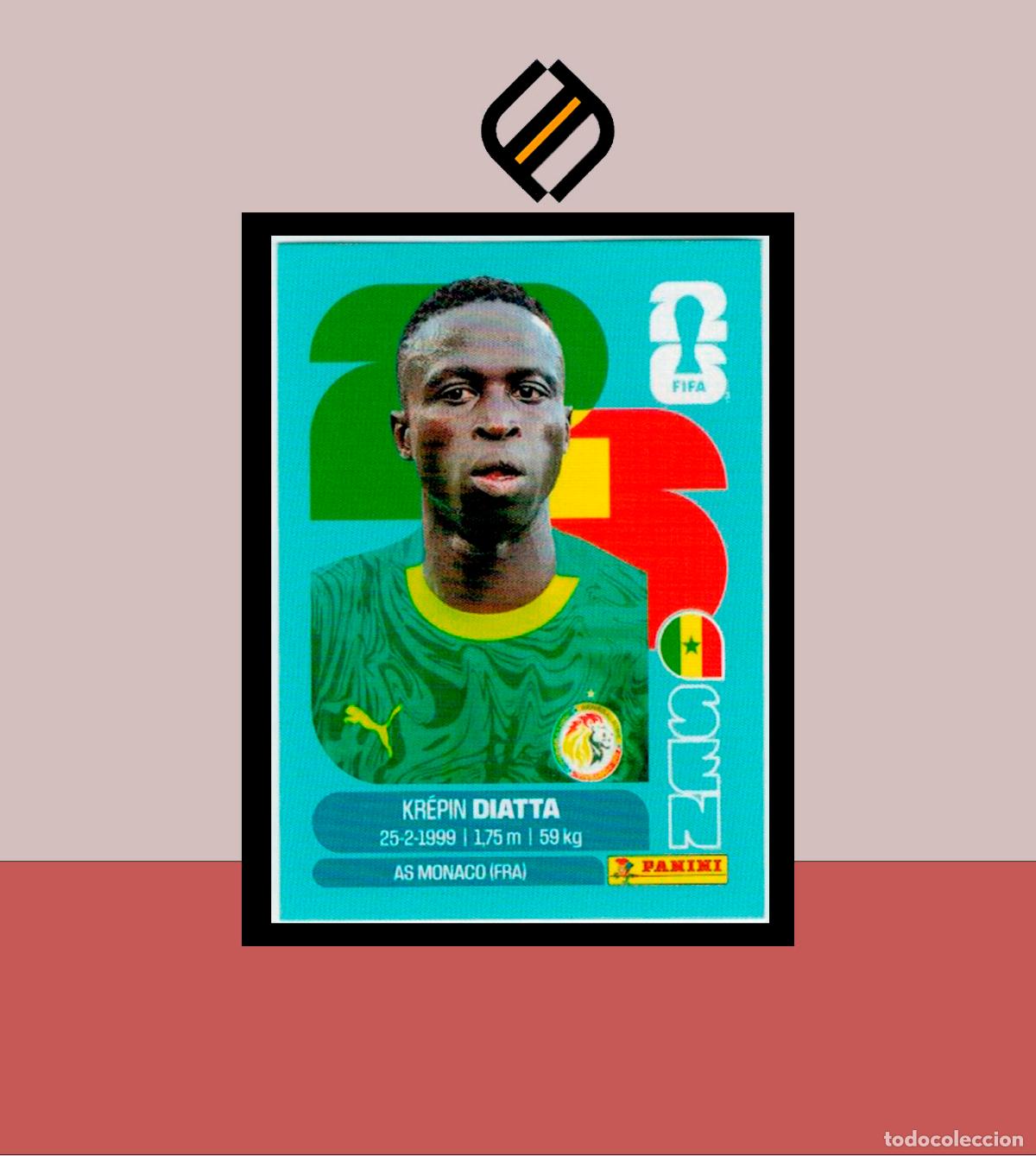 Fu&szlig;ball-Sticker: PANINI FIFA CLUB WORLD CUP 2026 26 SEN 20 KR&Eacute;PIN DIATTA SENEGAL STICKER MUNDIAL MEX CAN USA LIGA