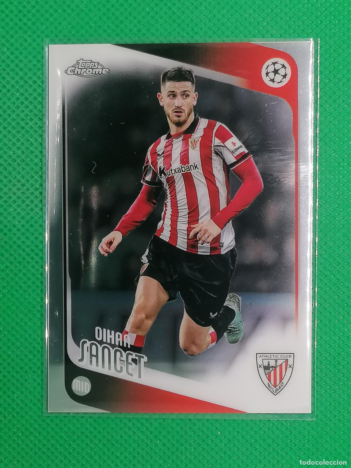 Cromos de f&uacute;tbol: 195 OIHAN SANCET ATHLETIC CLUB BILBAO ⚽ TOPPS CHROME UCC 25 26 2025 2026 ⚽