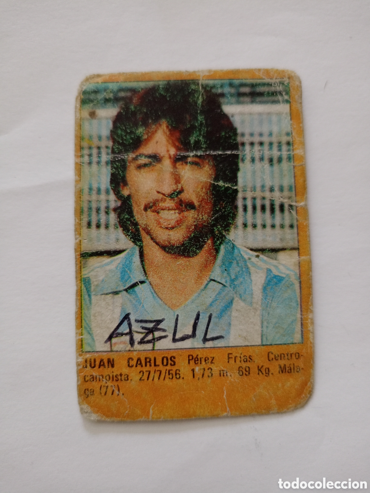 Cromos de f&uacute;tbol: CROMO ROLLAN SUPER FUTBOL 84 JUAN CARLOS (MALAGA) - LIGA 1983 1984