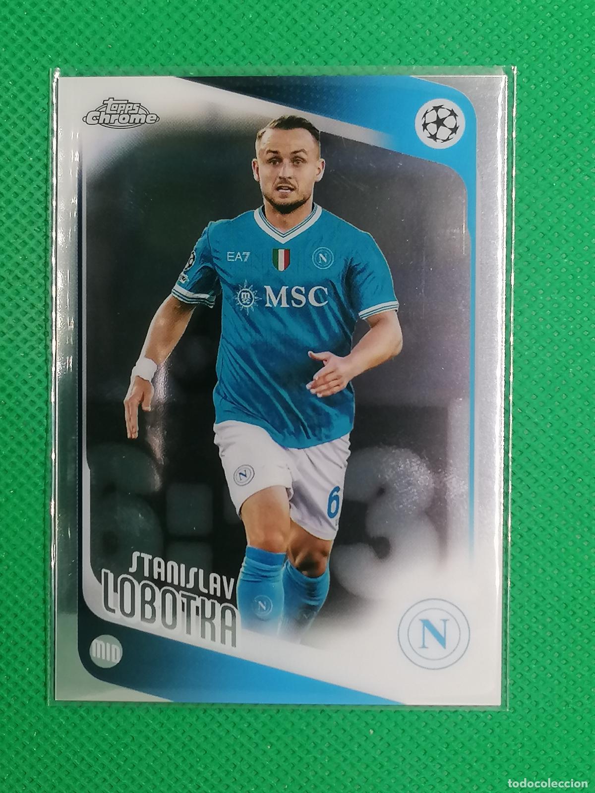 Cromos de f&uacute;tbol: 11 STANISLAV LOBOTKA NAPOLES ⚽ TOPPS CHROME UCC 25 26 2025 2026 ⚽
