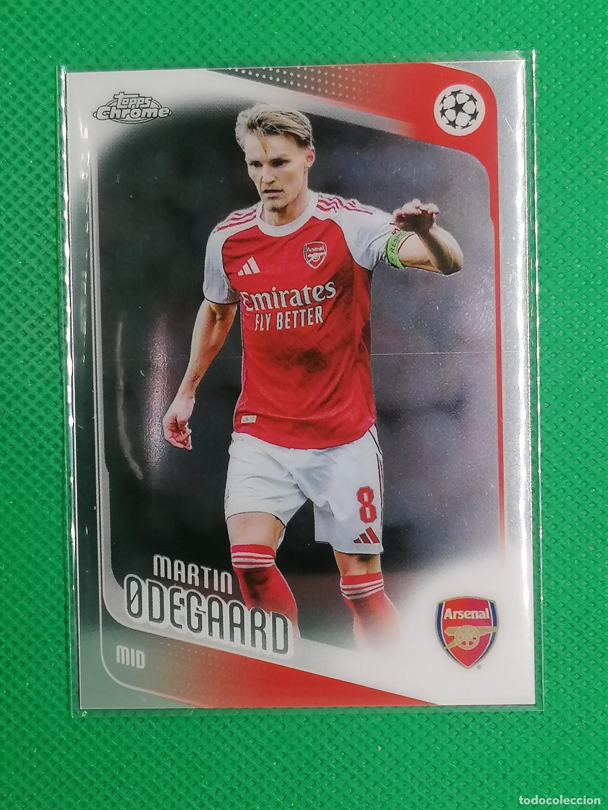 Cromos de f&uacute;tbol: 157 MARTIN ODEGAARD ARSENAL ⚽ TOPPS CHROME UCC 25 26 2025 2026 ⚽