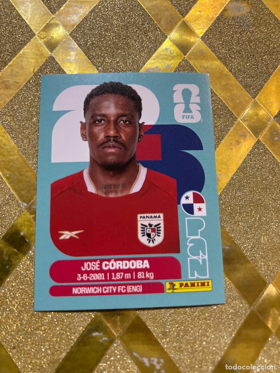 Cromos de f&uacute;tbol: CROMO DE F&Uacute;TBOL NUMERO PAN 8 JOSE CORDOBA PANAMA MUNDIAL 2026 MEXICO-EEUU-CANADA PANINI !