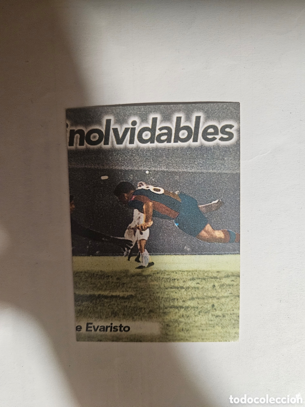 Cromos de f&uacute;tbol: CROMO ALBUM BAR&Ccedil;A CENTENARI CARDS PANINI (1999) 92 EVARISTO LIGA 99 BARCELONA