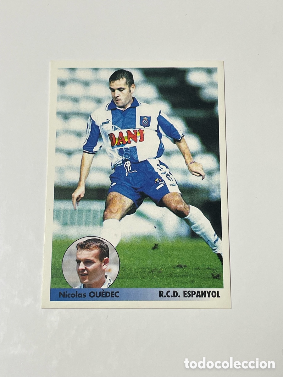 Cromos de f&uacute;tbol: Nicol&aacute;s Ouedec Espanyol Panini Los mejores equipos de Europa 1996/97 #304