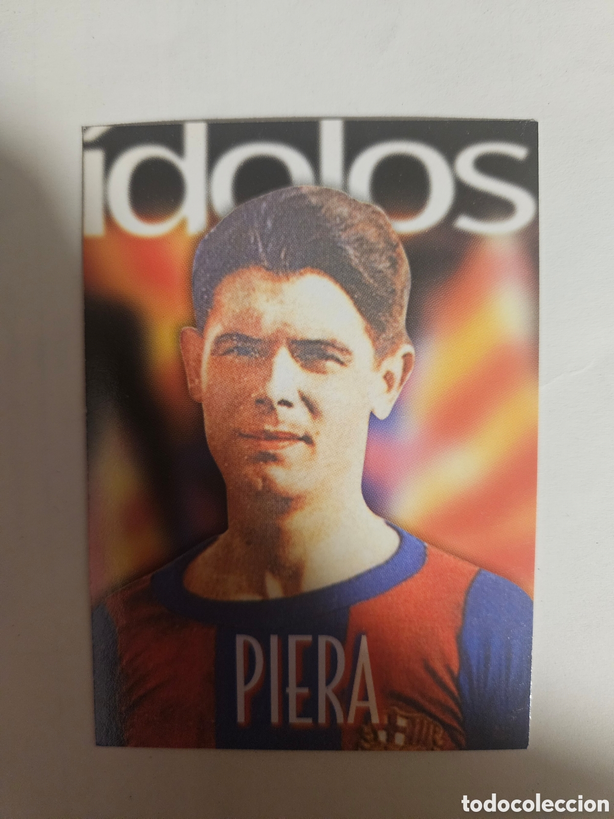 Cromos de f&uacute;tbol: CROMO ALBUM BAR&Ccedil;A CENTENARI CARDS PANINI (1999) 114 PIERA LIGA 99 BARCELONA