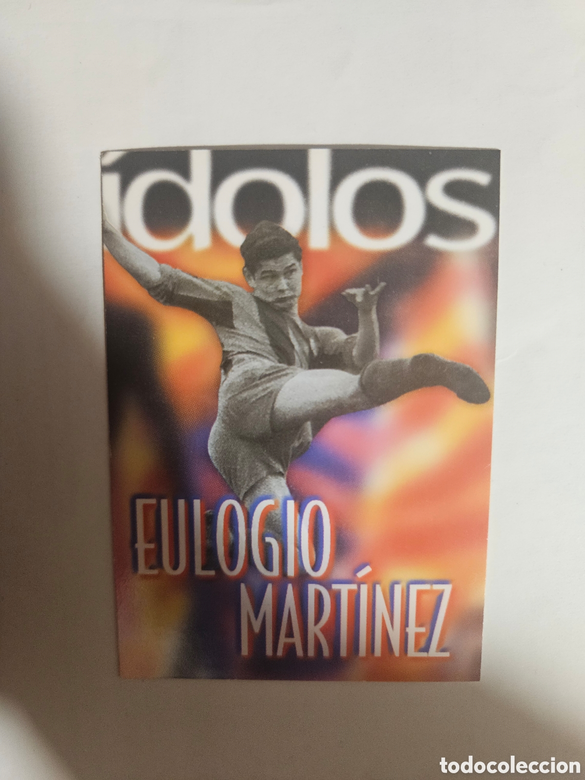 Cromos de f&uacute;tbol: CROMO ALBUM BAR&Ccedil;A CENTENARI CARDS PANINI (1999) 129 EULOGIO MARTINEZ LIGA 99 BARCELONA
