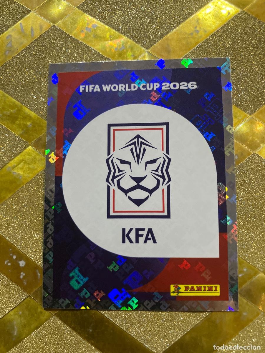 Cromos de f&uacute;tbol: CROMO DE F&Uacute;TBOL NUMERO KOR 1 ESCUDO COREA DEL SUR MUNDIAL 2026 MEXICO-EEUU-CANADA PANINI !